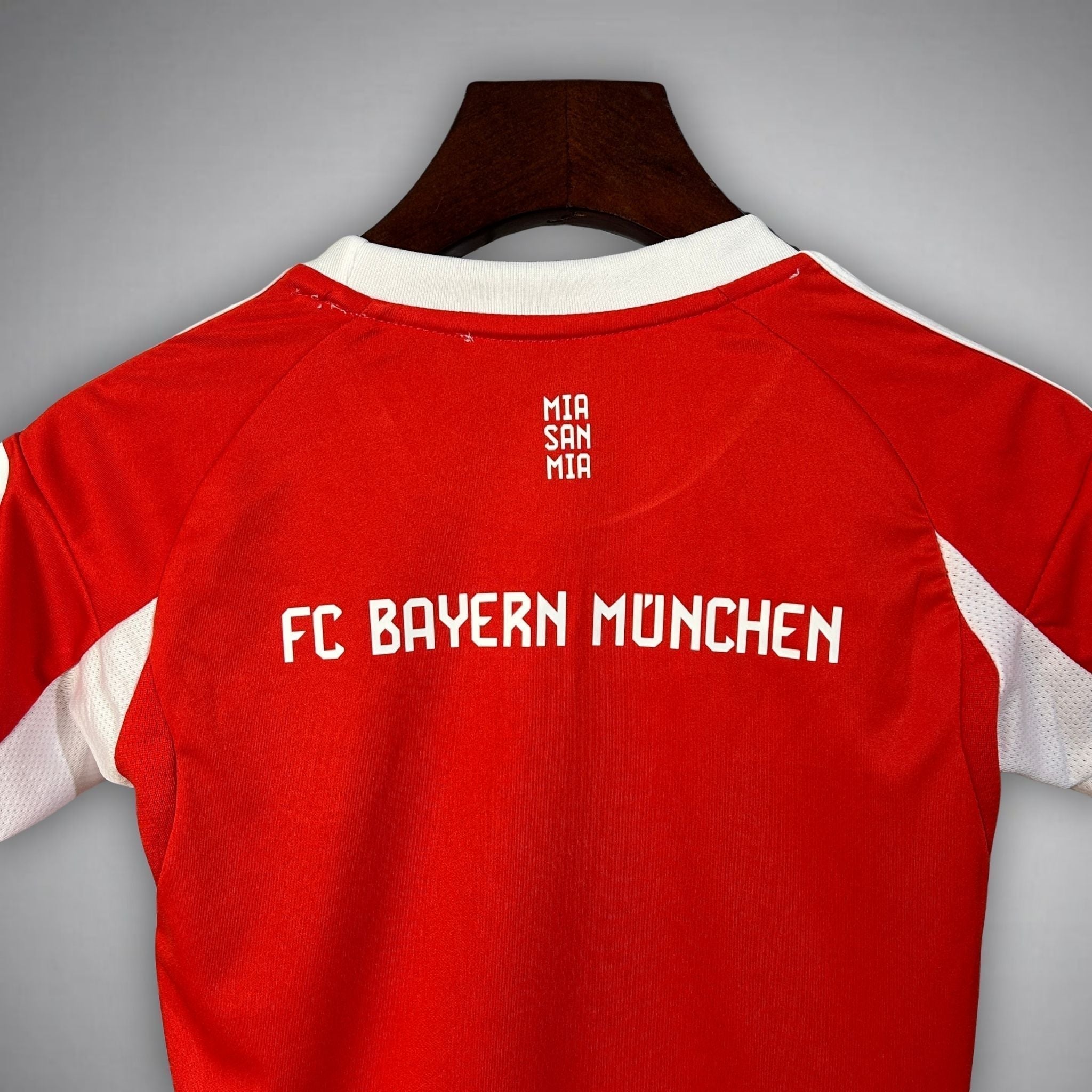 25/26 FC Bayern Home Kids Size Kit from FootballPrestige.shop - Premium Concept kits