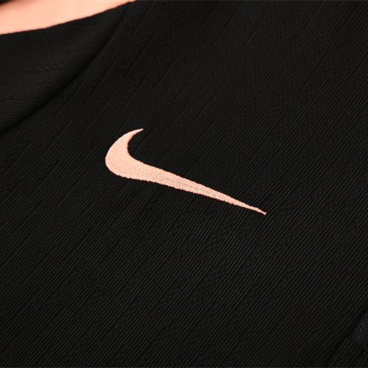 25/26 France Training Black/Light Pink Tracksuit from FootballPrestige.shop - Premium Concept kits