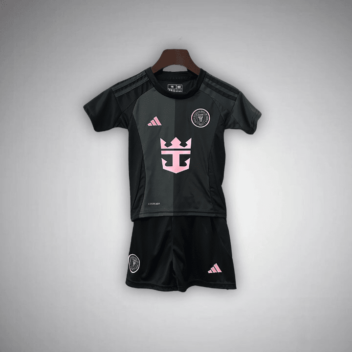 25/26 Inter Miami Away Kids Size Kit from FootballPrestige.shop - Premium Concept kits