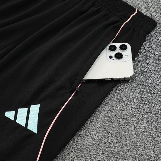 25/26 Juventus Training Black Kids Size Tracksuit from FootballPrestige.shop - Premium Concept kits