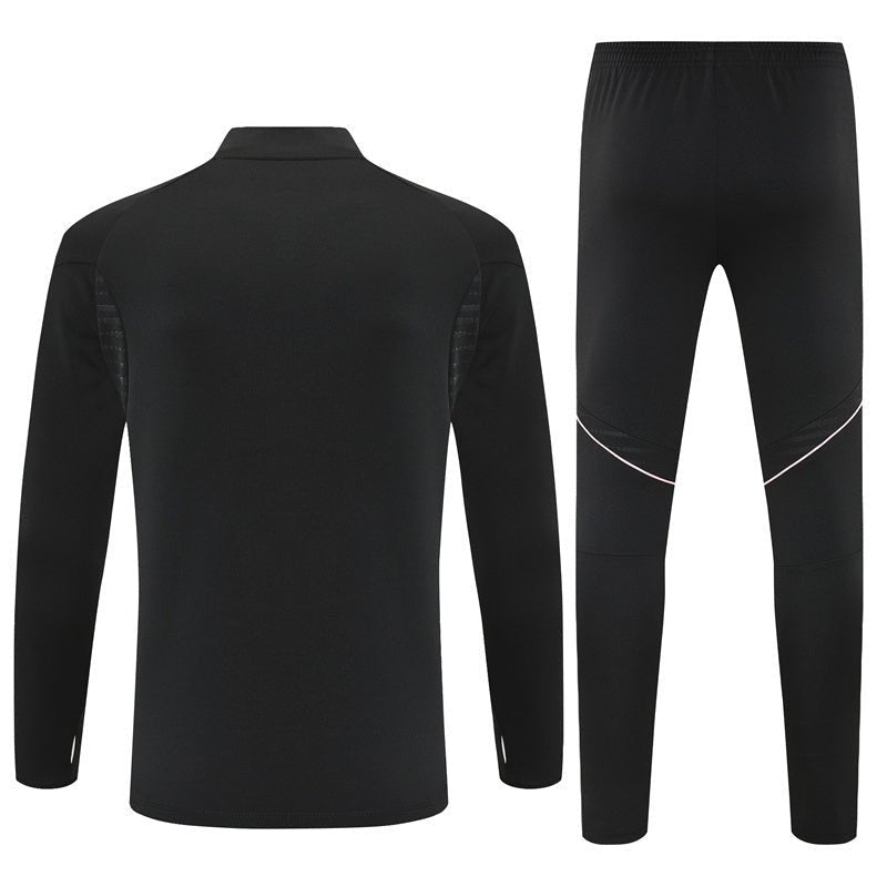 25/26 Juventus Training Black Tracksuit from FootballPrestige.shop - Premium Concept kits
