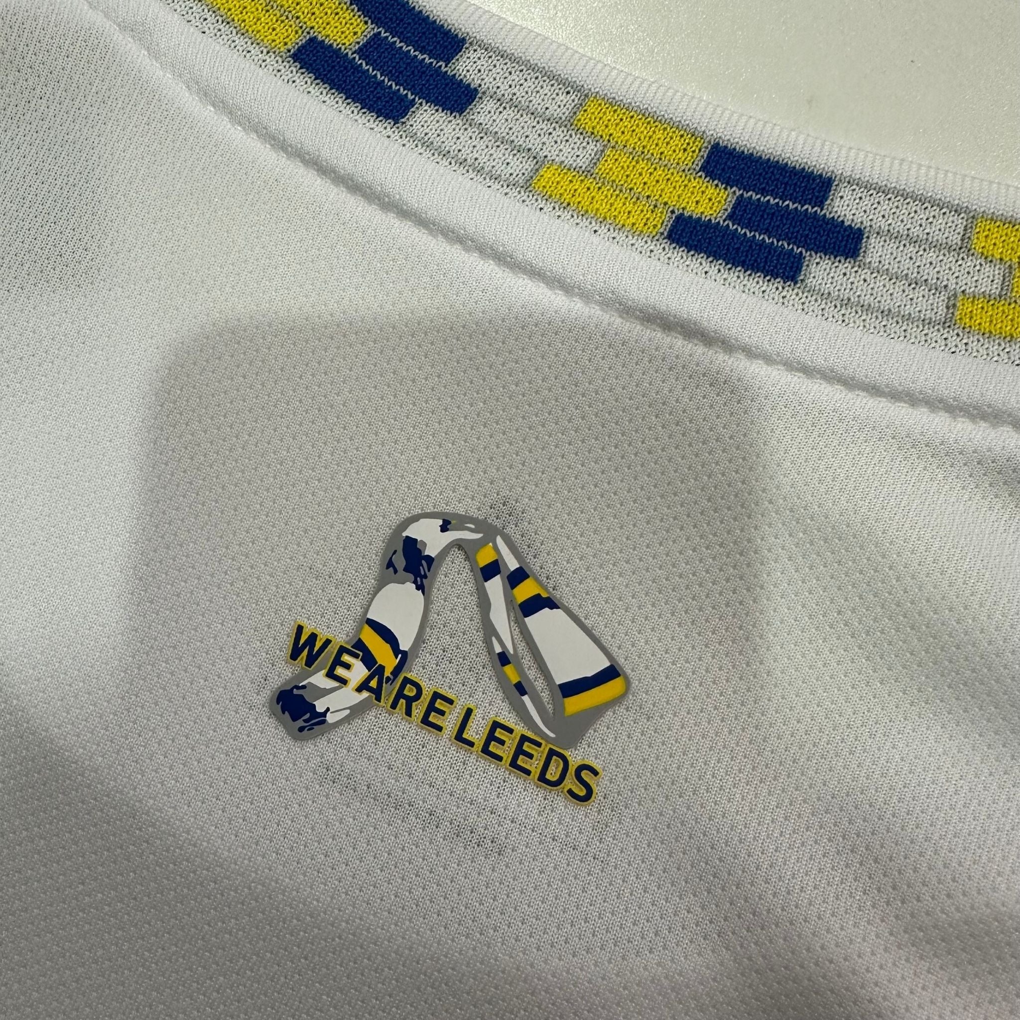 25/26 Leeds United FC Home Kit from FootballPrestige.shop - Premium Concept kits