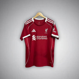 25/26 Liverpool Home Kit from FootballPrestige.shop - Premium Concept kits