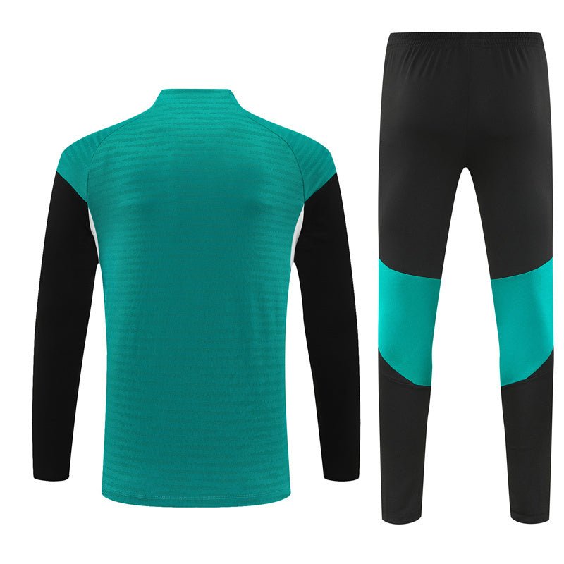 25/26 Liverpool Training Green Kids Size Tracksuit from FootballPrestige.shop - Premium Concept kits