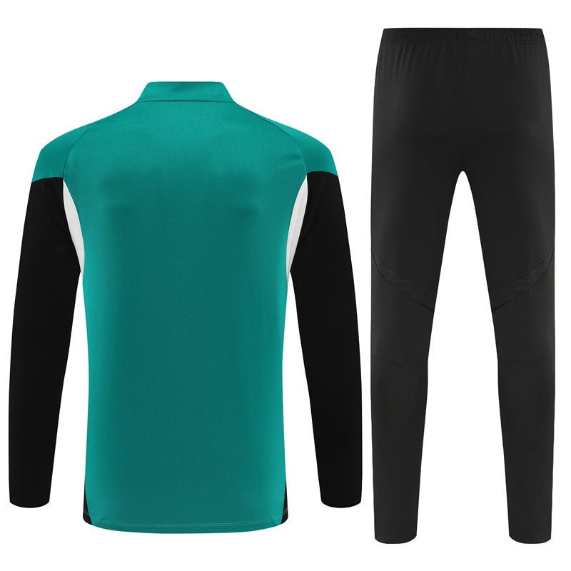 25/26 Liverpool Training Green Kids Size Tracksuit from FootballPrestige.shop - Premium Concept kits