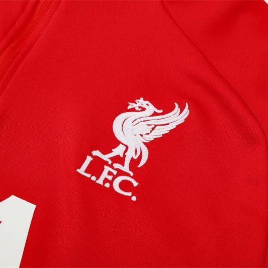 25/26 Liverpool Training Red Tracksuit from FootballPrestige.shop - Premium Concept kits