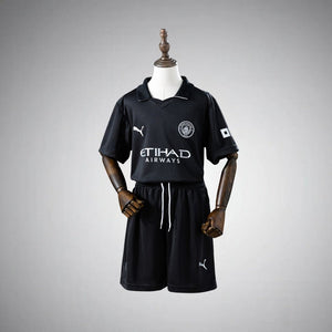 25/26 Manchester City Away Kids Size Kit from FootballPrestige.shop - Premium Concept kits