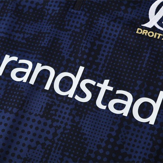 25/26 Marseille Training Navy Blue Kids Size Tracksuit from FootballPrestige.shop - Premium Concept kits