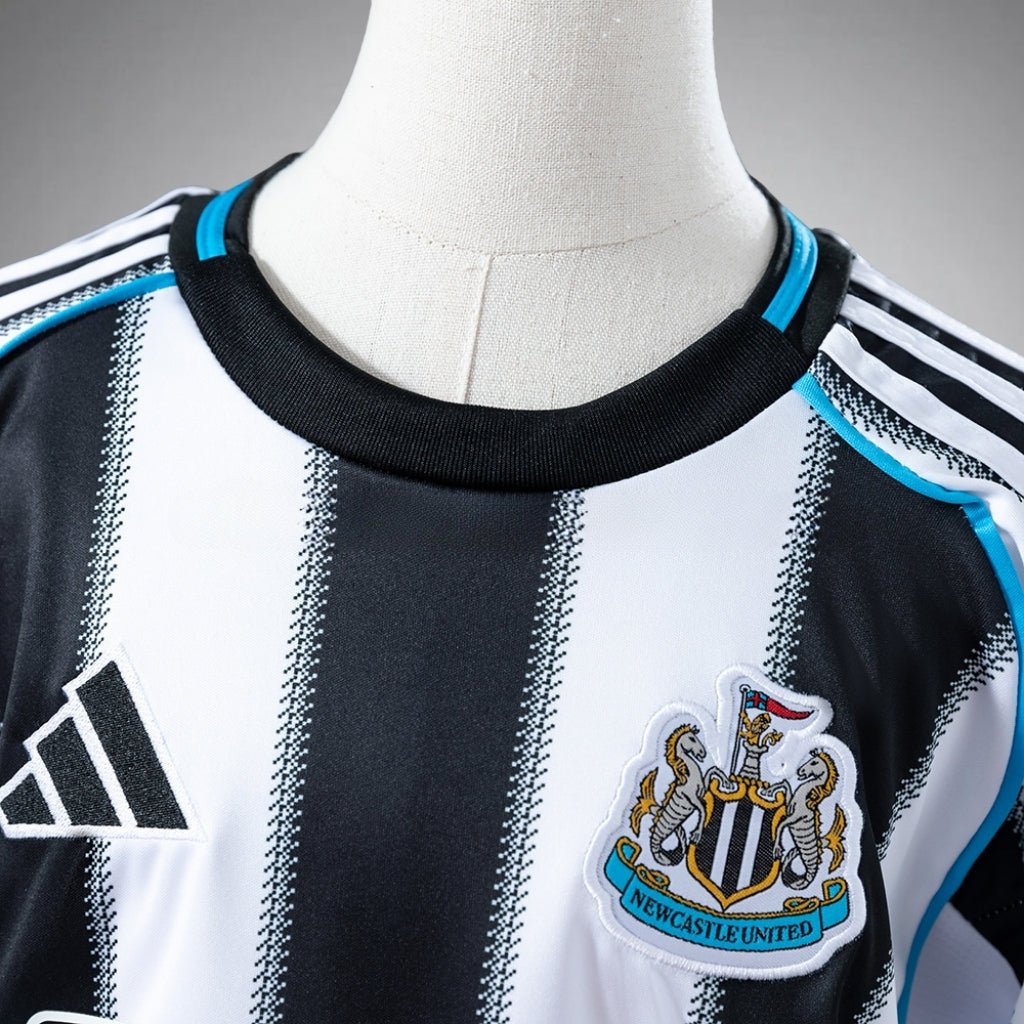 25/26 Newcastle United FC Home Kids Size Kit from FootballPrestige.shop - Premium Concept kits