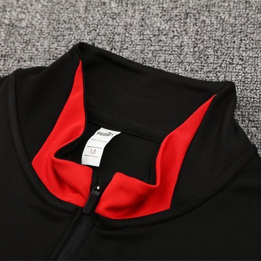 25/26 Portugal Training Black Tracksuit from FootballPrestige.shop - Premium Concept kits