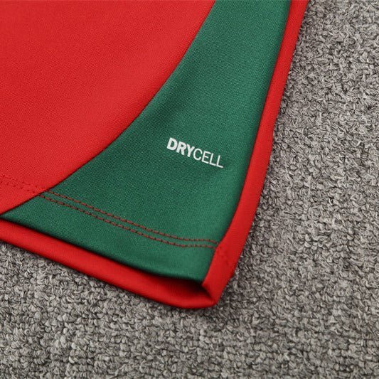 25/26 Portugal Training Red Kids Size Tracksuit from FootballPrestige.shop - Premium Concept kits