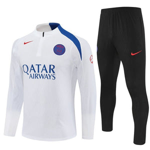 25/26 PSG Training White Kids Size Tracksuit from FootballPrestige.shop - Premium Concept kits