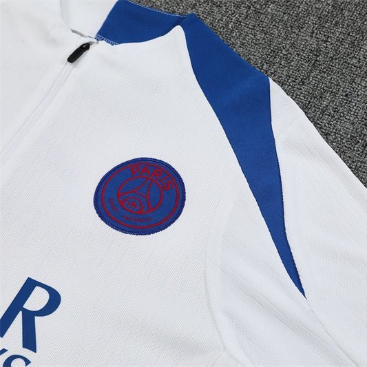 25/26 PSG Training White Kids Size Tracksuit from FootballPrestige.shop - Premium Concept kits