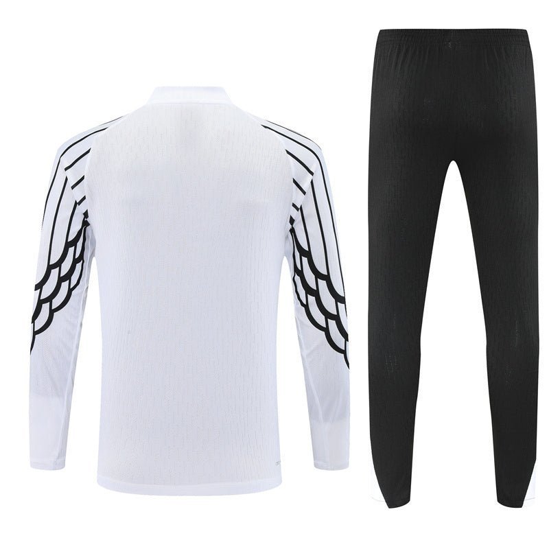 25/26 PSG x Jordan White Kids Size Tracksuit from FootballPrestige.shop - Premium Concept kits