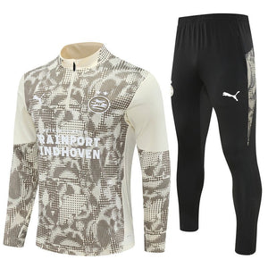 25/26 PSV Training White Tracksuit from FootballPrestige.shop - Premium Concept kits