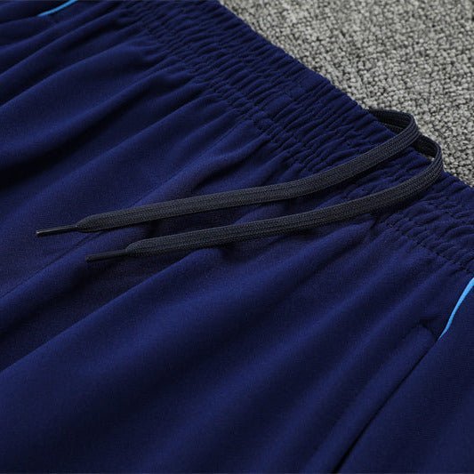25/26 Real Madrid Training Blue Kids Size Tracksuit from FootballPrestige.shop - Premium Concept kits