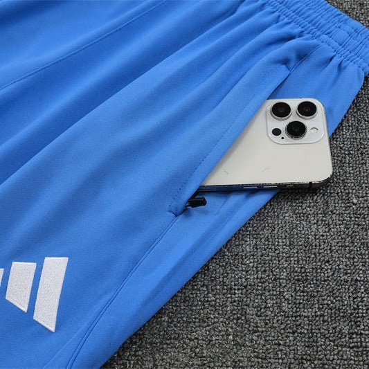 25/26 Real Madrid Training White/Light Blue Kids Size Tracksuit from FootballPrestige.shop - Premium Concept kits