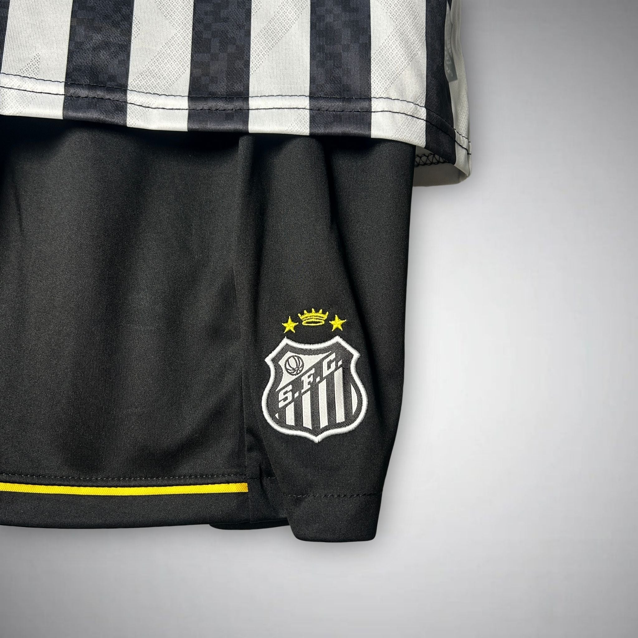 25/26 Santos FC Away Kids Size Kit from FootballPrestige.shop - Premium Concept kits