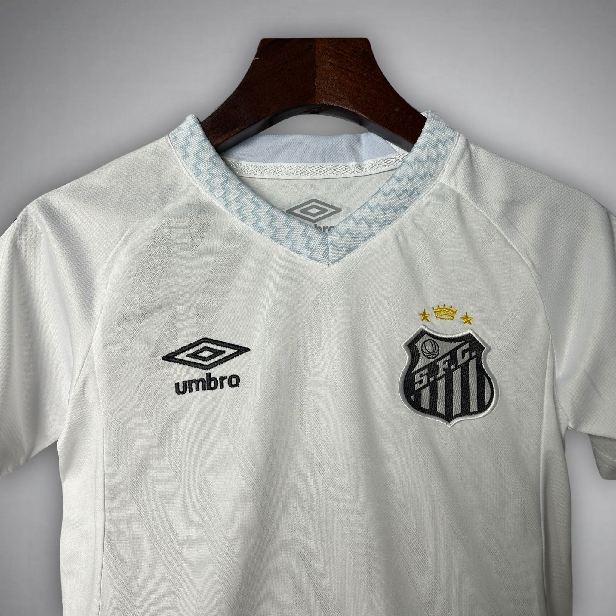 25/26 Santos FC Home Kids Size Kit from FootballPrestige.shop - Premium Concept kits