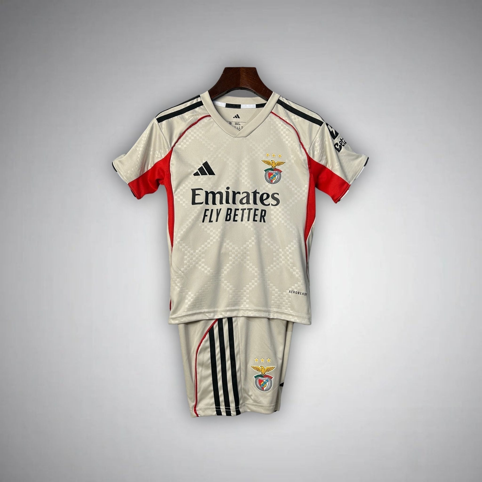 25/26 SL Benfica Away Kids Size Kit from FootballPrestige.shop - Premium Concept kits