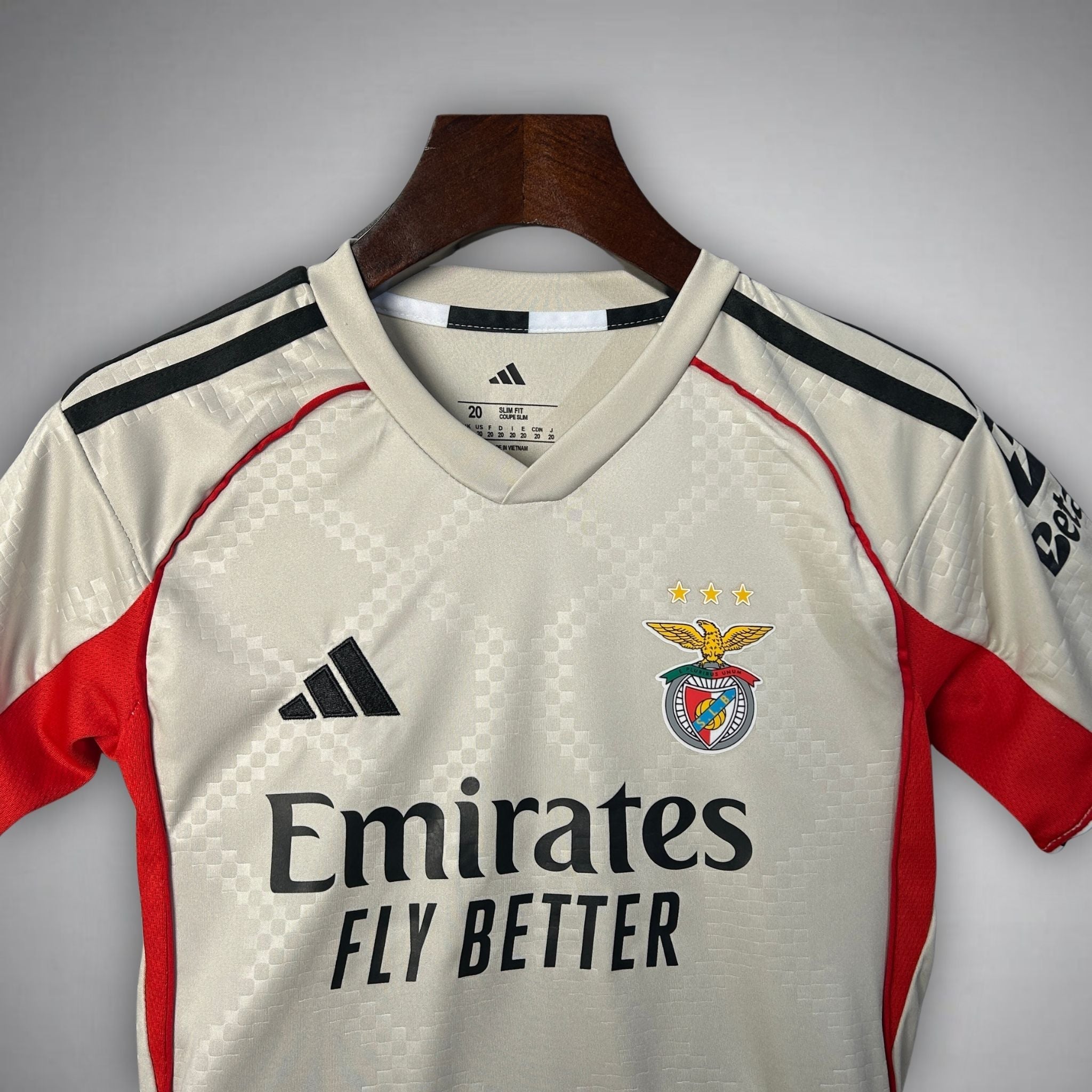 25/26 SL Benfica Away Kids Size Kit from FootballPrestige.shop - Premium Concept kits
