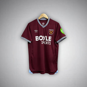 25/26 West Ham United Home Kit from FootballPrestige.shop - Premium Concept kits