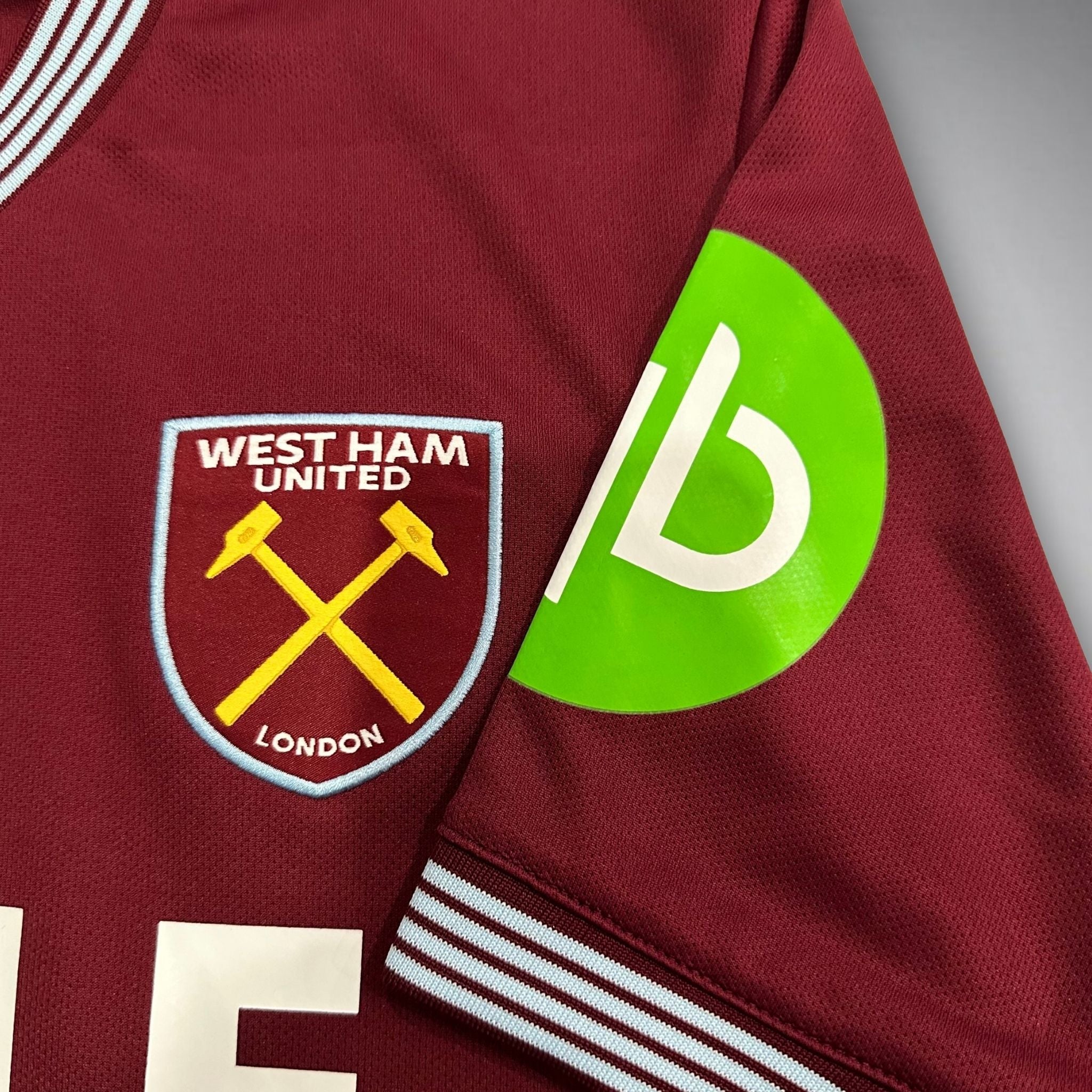 25/26 West Ham United Home Kit from FootballPrestige.shop - Premium Concept kits