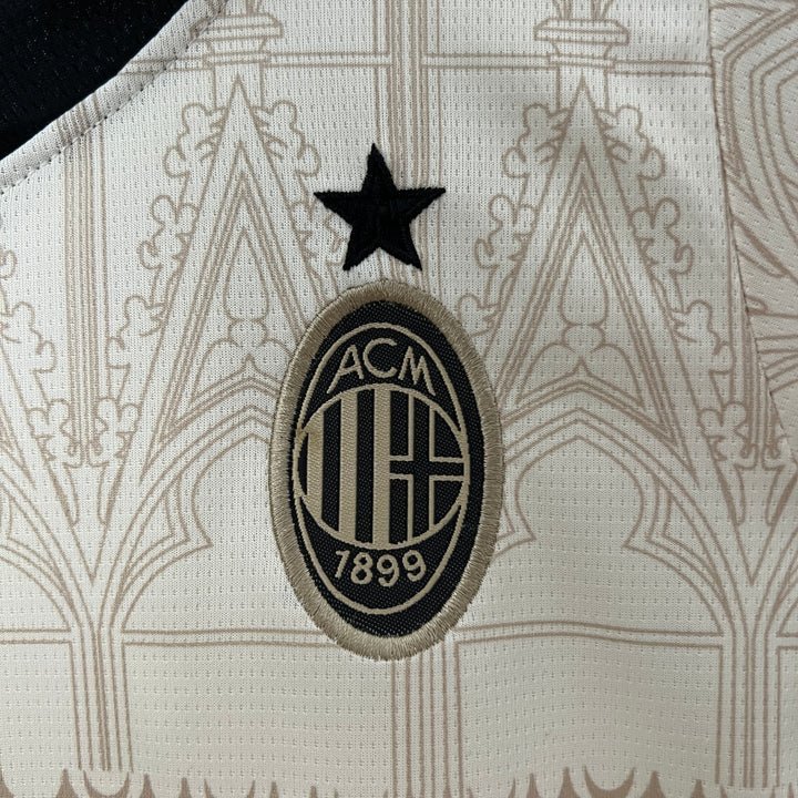 AC Milan "Aristocracy" Kids Size Kit from FootballPrestige.shop - Premium Concept kits