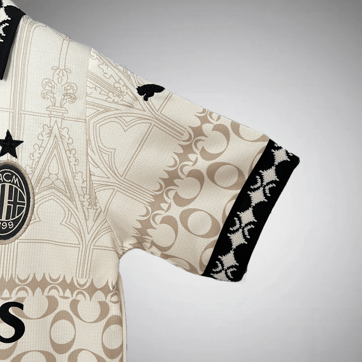 AC Milan "Aristocracy" Kids Size Kit from FootballPrestige.shop - Premium Concept kits