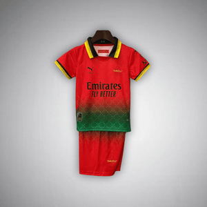 AC Milan x Off - White Premium Kids Size Kit from FootballPrestige.shop - Premium Concept kits