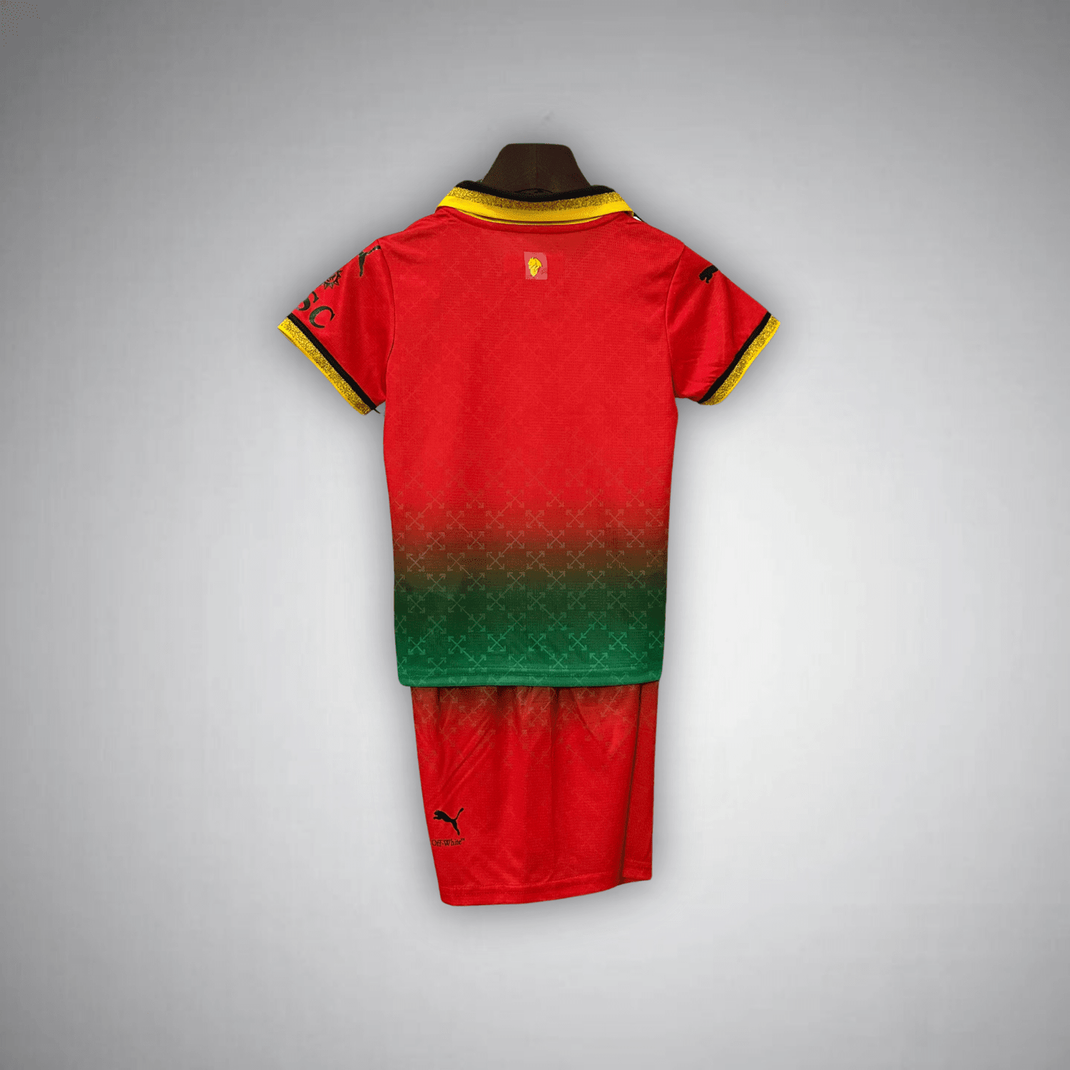 AC Milan x Off - White Premium Kids Size Kit from FootballPrestige.shop - Premium Concept kits