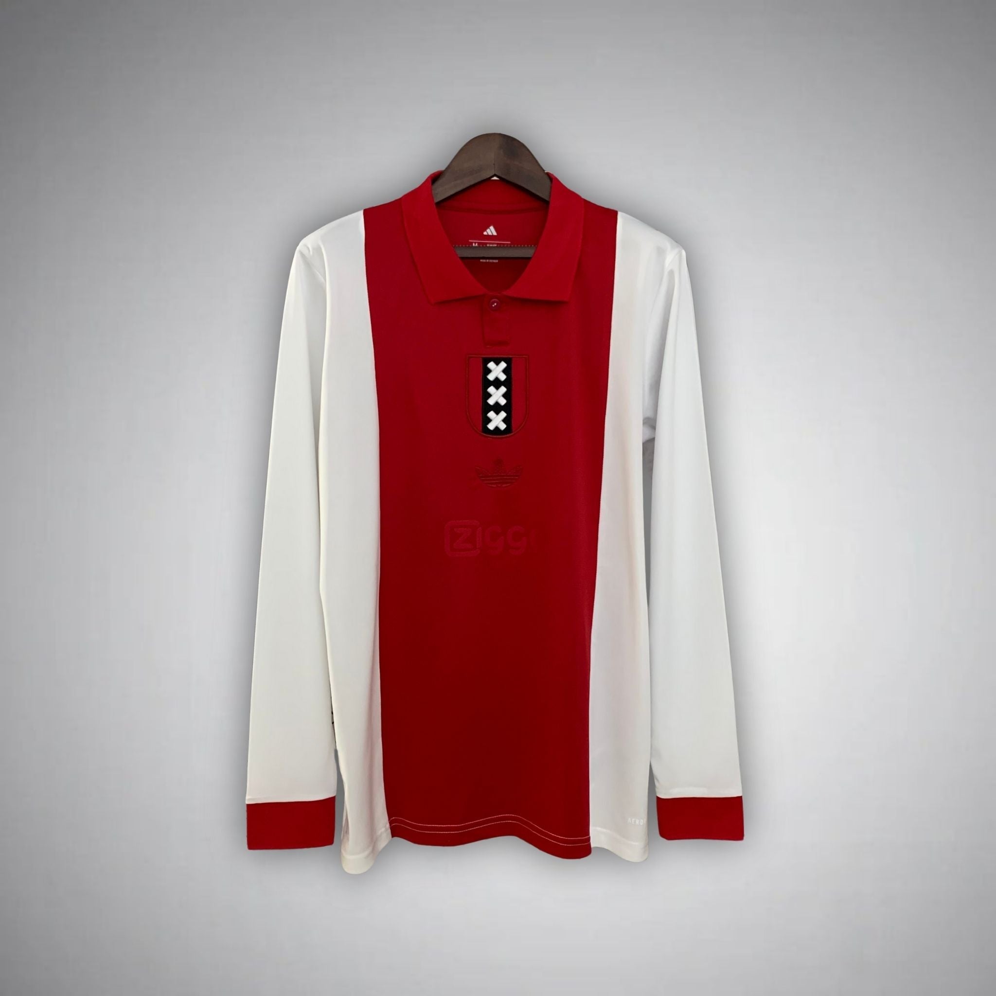 Ajax 125th Anniversary Premium Long Sleeve Kit from FootballPrestige.shop - Premium Concept kits