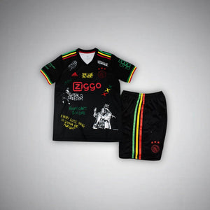 Ajax "Bob Marley" Premium Kids Size Kit from FootballPrestige.shop - Premium Concept kits