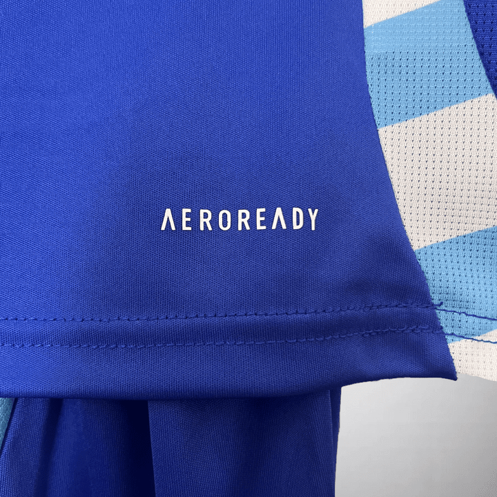 Argentina 2024 Away Kids Size Kit from FootballPrestige.shop - Premium Concept kits