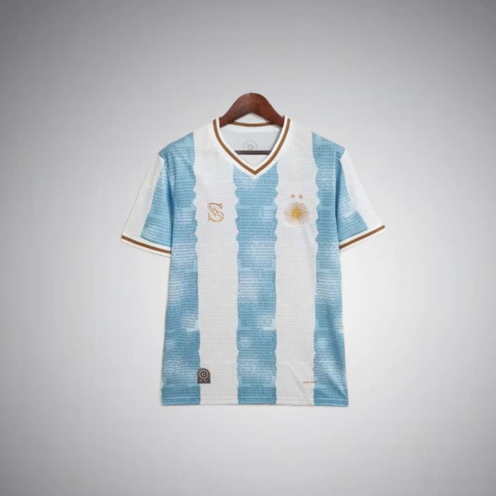 Argentina "Maradona" Commemorative Premium Kit from FootballPrestige.shop - Premium Concept kits
