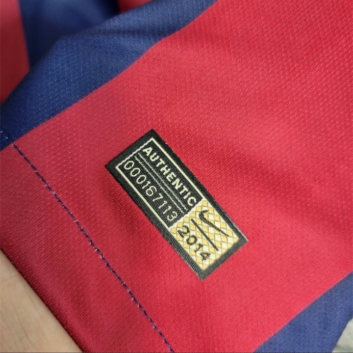 Barcelona 2014 - 2015 Home Kit - Premium Quality Jersey at FootballPrestige.com