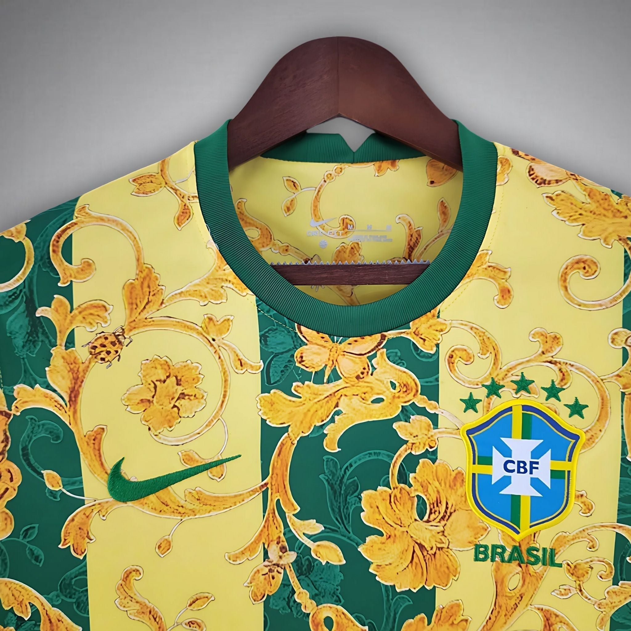 Brazil "Flor de Jogo" Premium Kit from FootballPrestige.shop - Premium Concept kits
