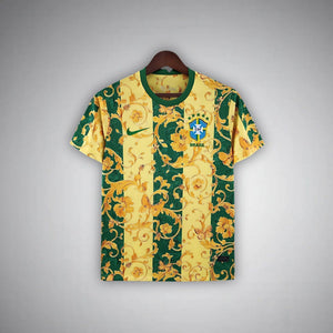 Brazil "Flor de Jogo" Premium Kit from FootballPrestige.shop - Premium Concept kits