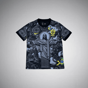 Brazil "Jesus" Premium Kit from FootballPrestige.shop - Premium Concept kits