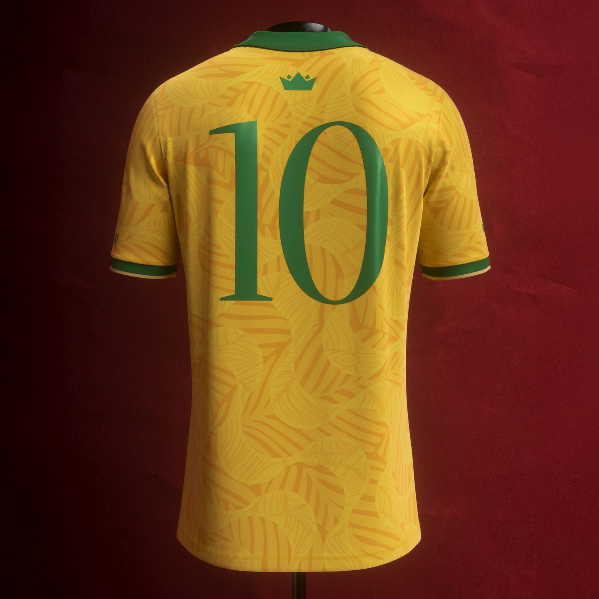 Brazil "The Prince" Premium Yellow Kit from FootballPrestige.shop - Premium Concept kits