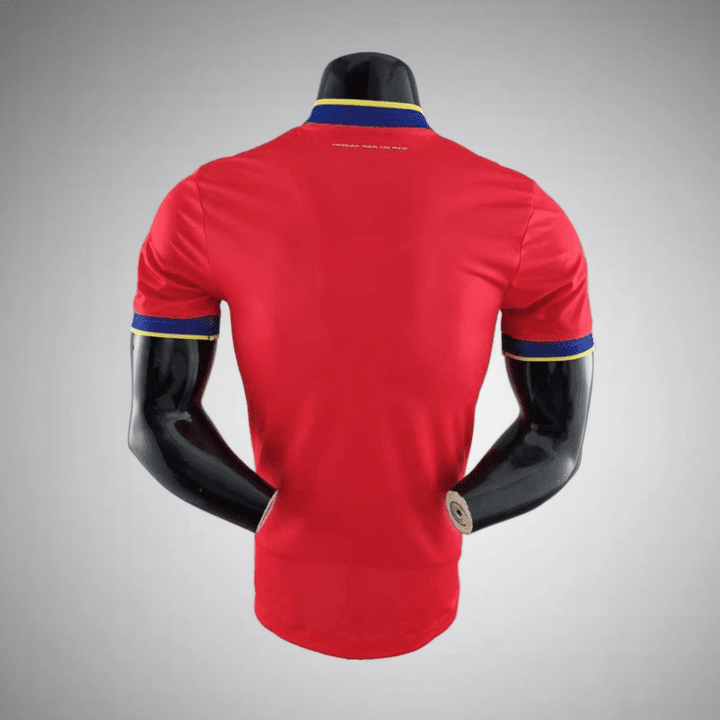 Colombia "Rojo Cascade" Premium Kit from FootballPrestige.shop - Premium Concept kits