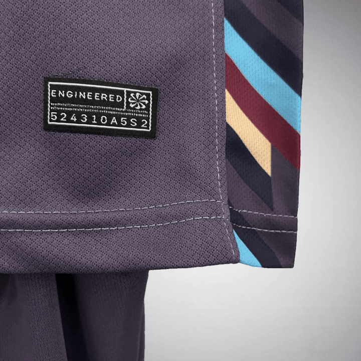 England 2024 Away Kids Size Kit from FootballPrestige.shop - Premium Concept kits