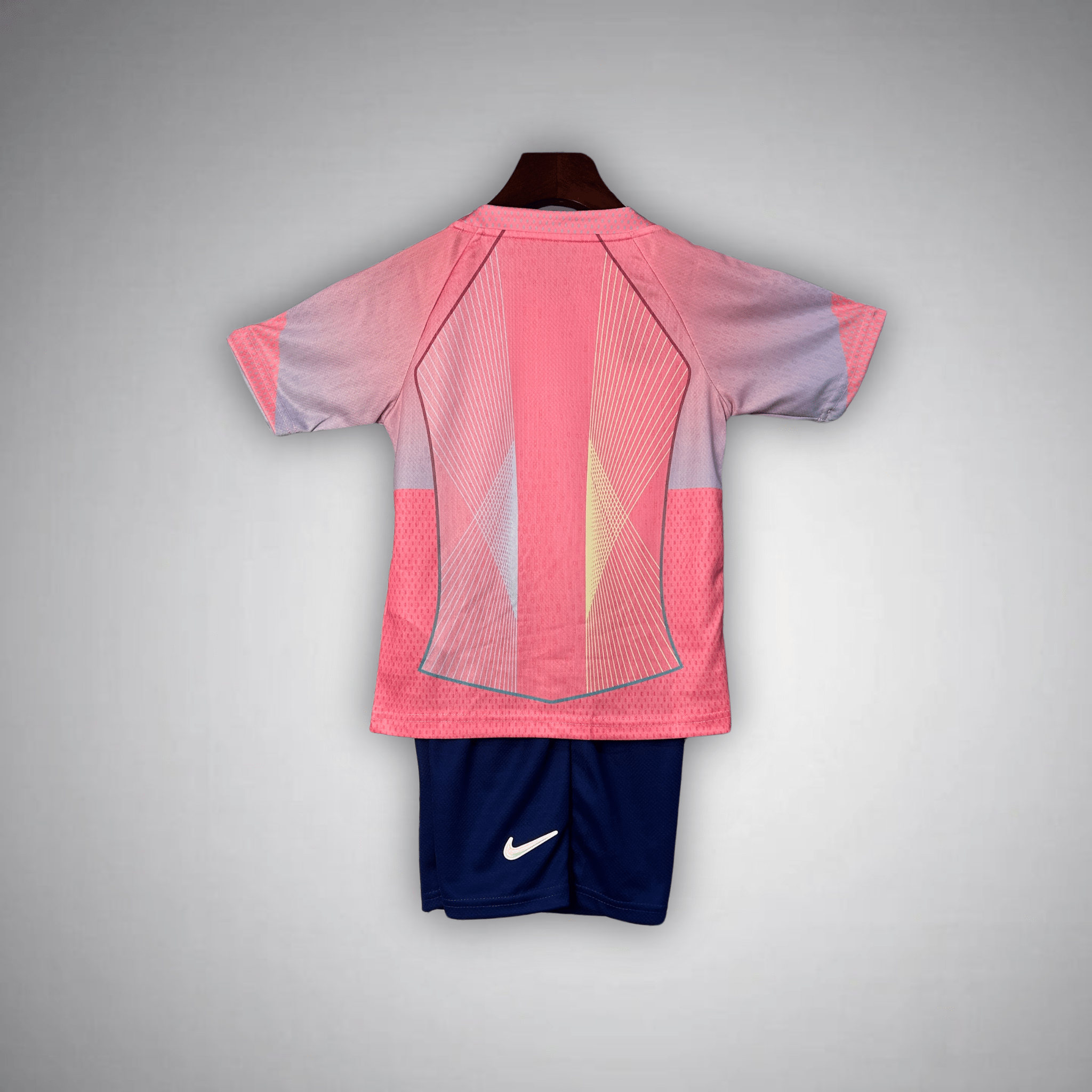 FC Barcelona "Aurora" Premium Kids Size Kit from FootballPrestige.shop - Premium Concept kits
