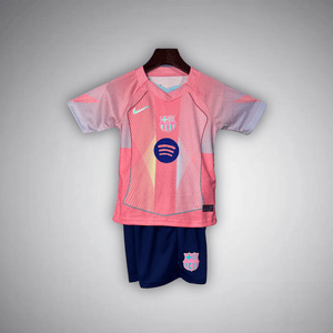 FC Barcelona "Aurora" Premium Kids Size Kit from FootballPrestige.shop - Premium Concept kits