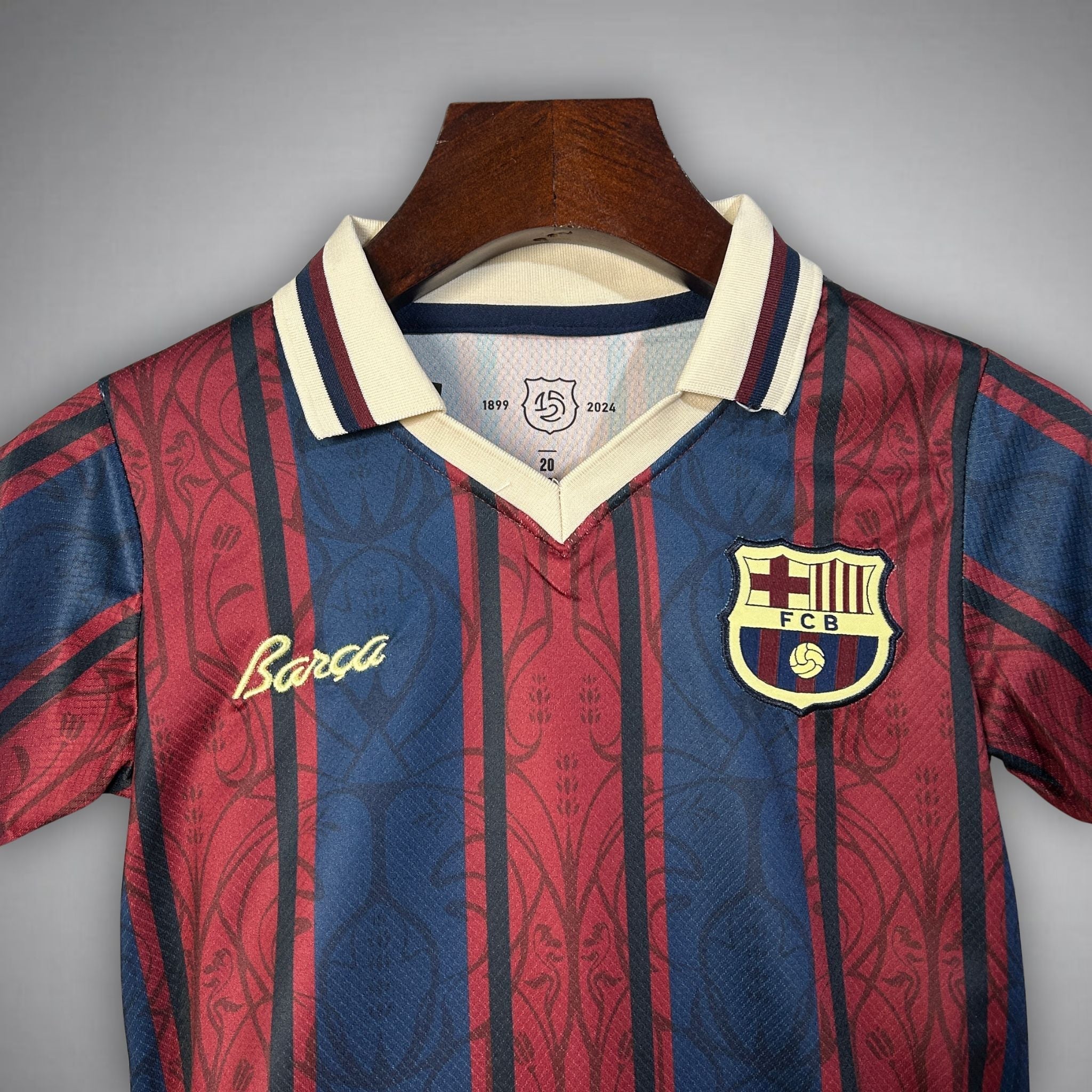 FC Barcelona "Catalan Roots" Premium Kids Size Kit from FootballPrestige.shop - Premium Concept kits