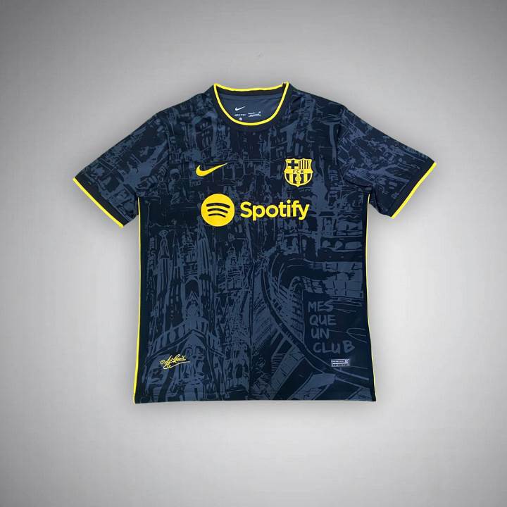 FC Barcelona "City Map" Premium Kit from FootballPrestige.shop - Premium Concept kits