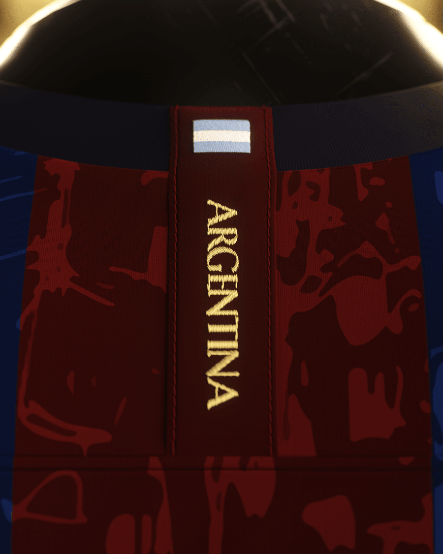 FC Barcelona "La Pulga" Premium Kit from FootballPrestige.shop - Premium Concept kits