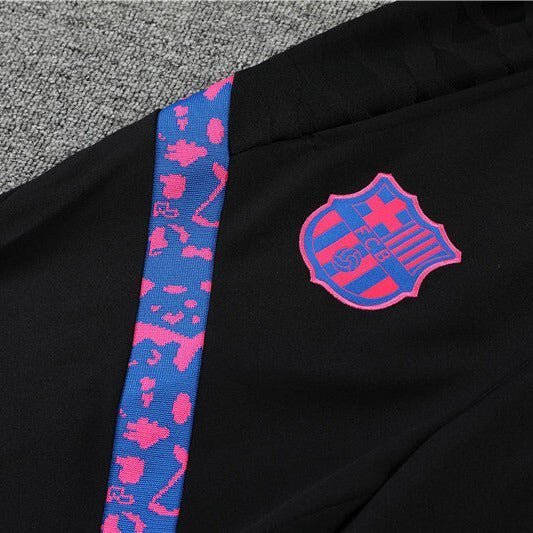 FC Barcelona "Marble Fade" Premium Kids Size Tracksuit from FootballPrestige.shop - Premium Concept kits