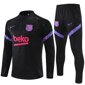 FC Barcelona "Marble Fade" Premium Kids Size Tracksuit from FootballPrestige.shop - Premium Concept kits