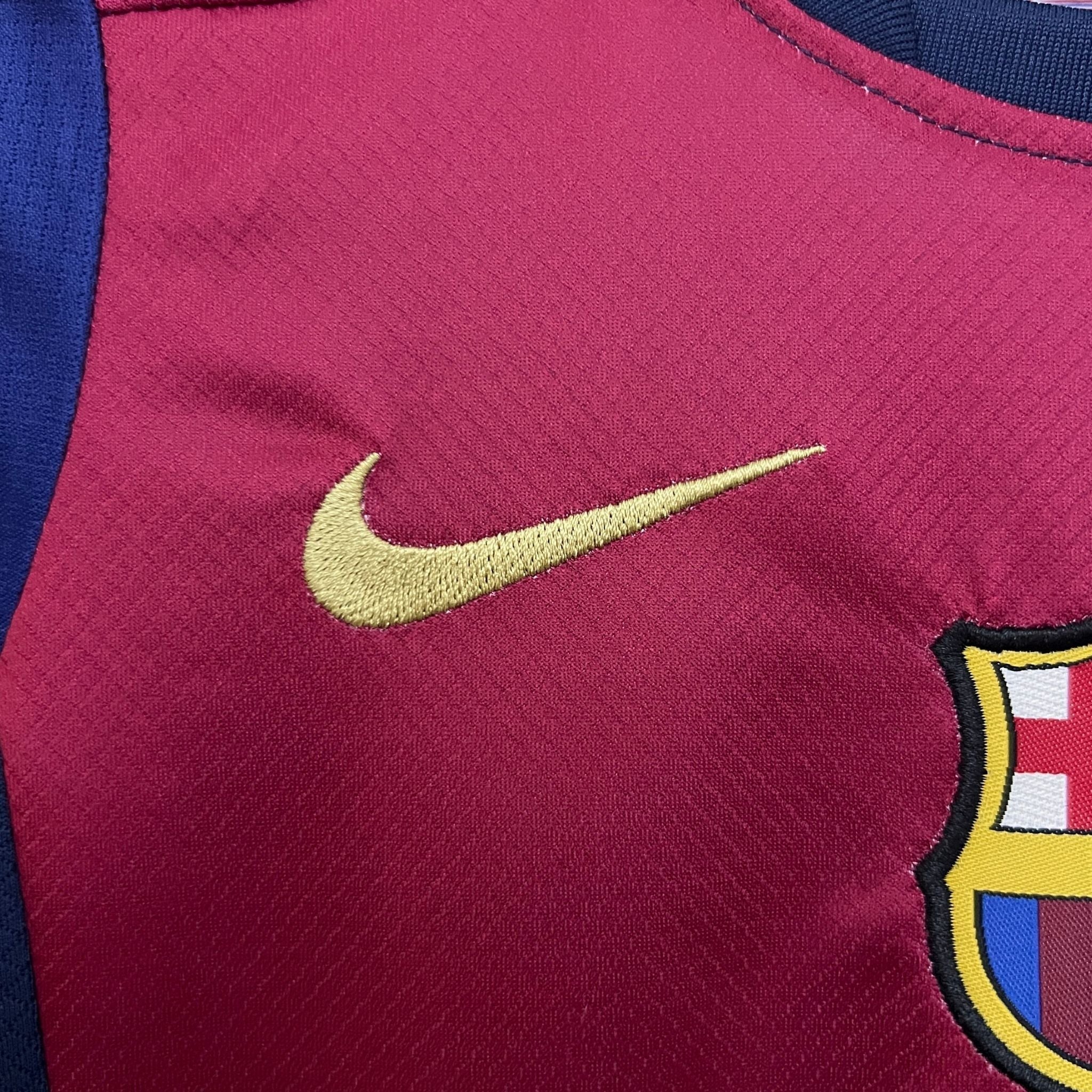 FC Barcelona x Cactus Jack Home Kids Size Kit from FootballPrestige.shop - Premium Concept kits